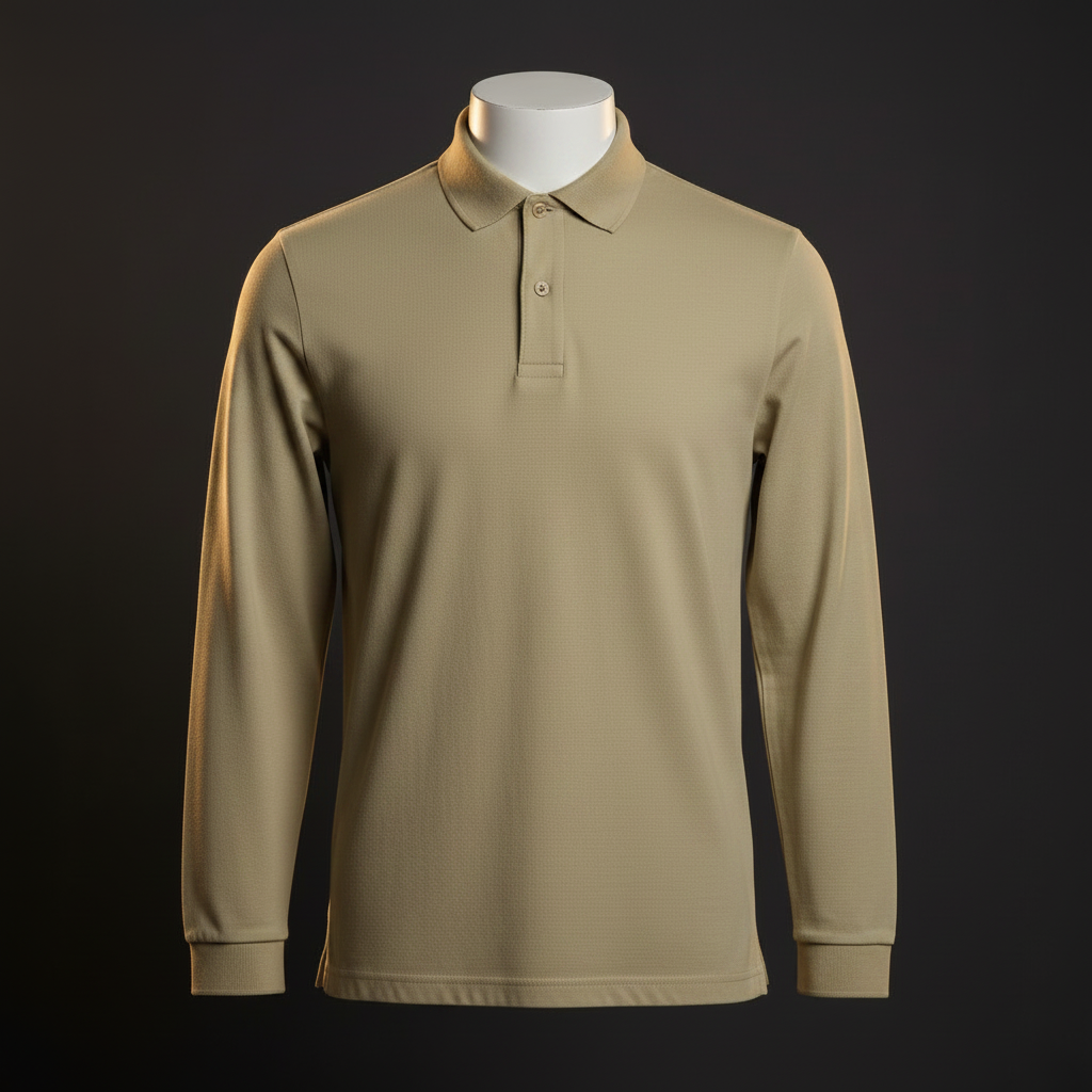 Polo khaki premium
